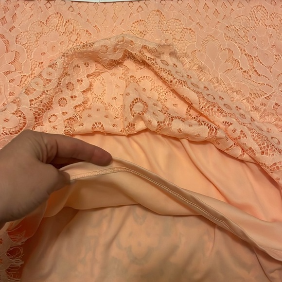 Maurice’s Peach Lace Women Top size XXL - Picture 9 of 11